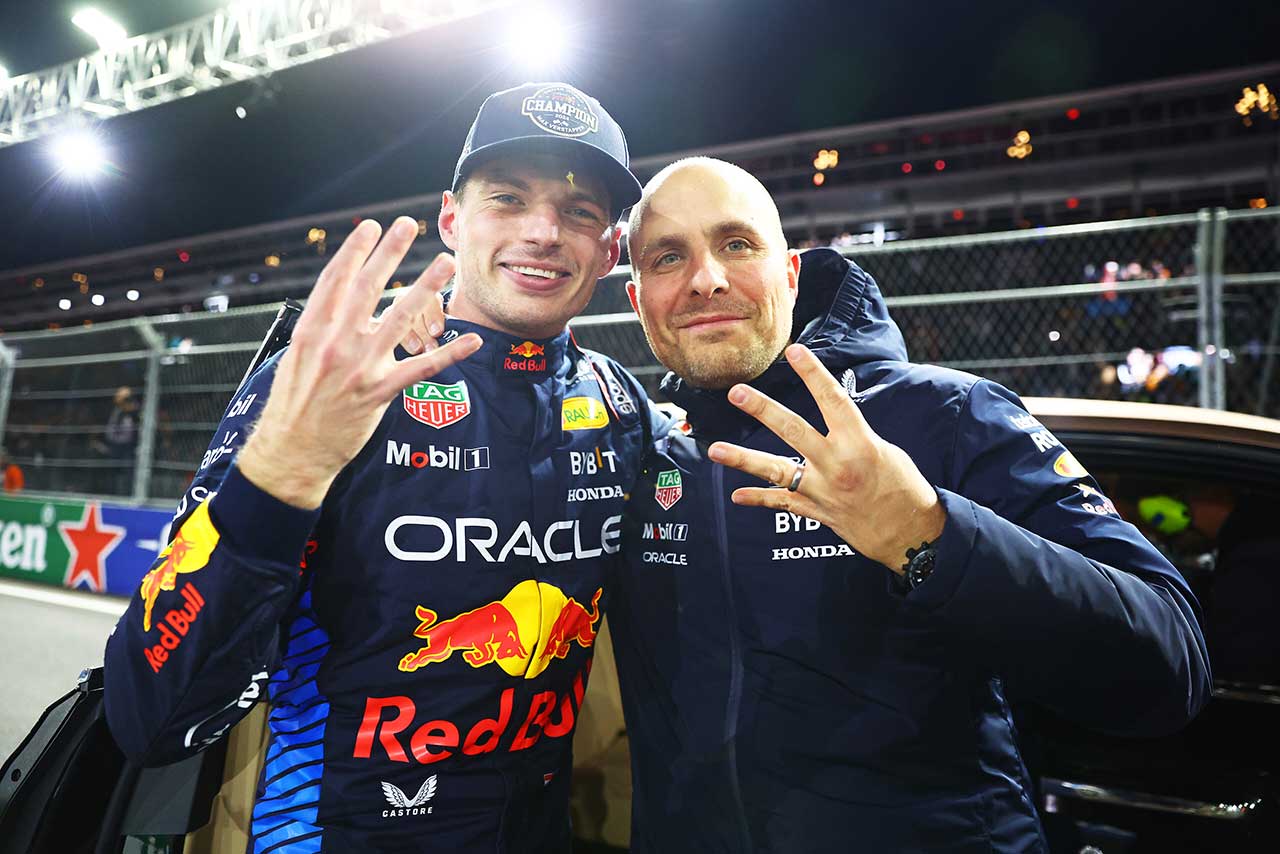 マックス・フェルスタッペン＆ジャンピエロ・ランビアーゼ（レッドブル）