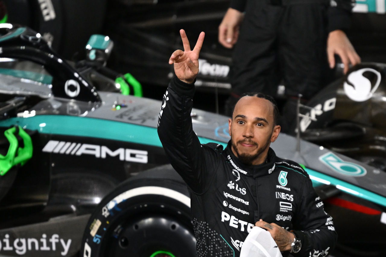 ルイス・ハミルトン（メルセデス）が2位
