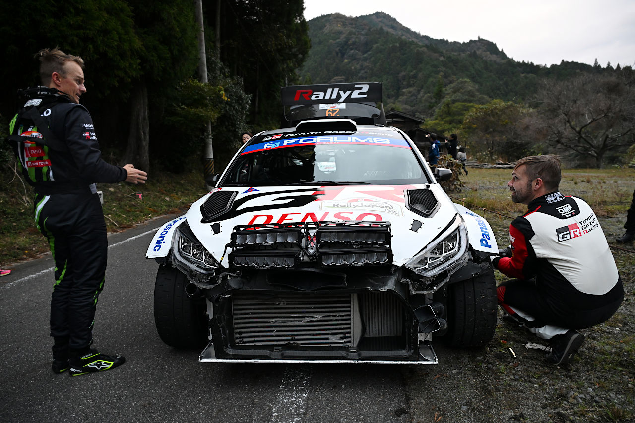 トヨタWRC育成の小暮ひかると山本雄紀が『ラリージャパン』初参戦。高難度の母国イベントで多くの学びを得る