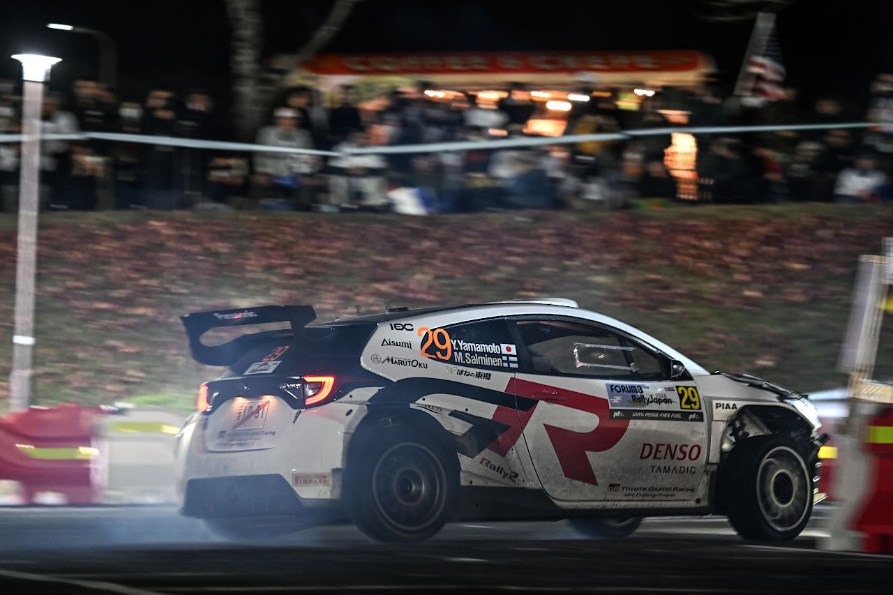 トヨタWRC育成の小暮ひかると山本雄紀が『ラリージャパン』初参戦。高難度の母国イベントで多くの学びを得る