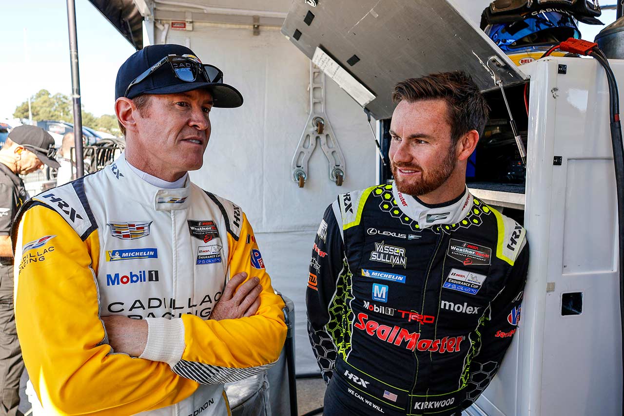 スコット・ディクソン　カイル・カークウッド