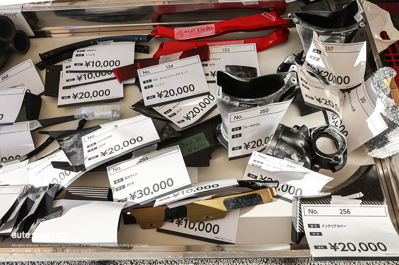 ニスモフェスティバル2024　ガレージセールの様子