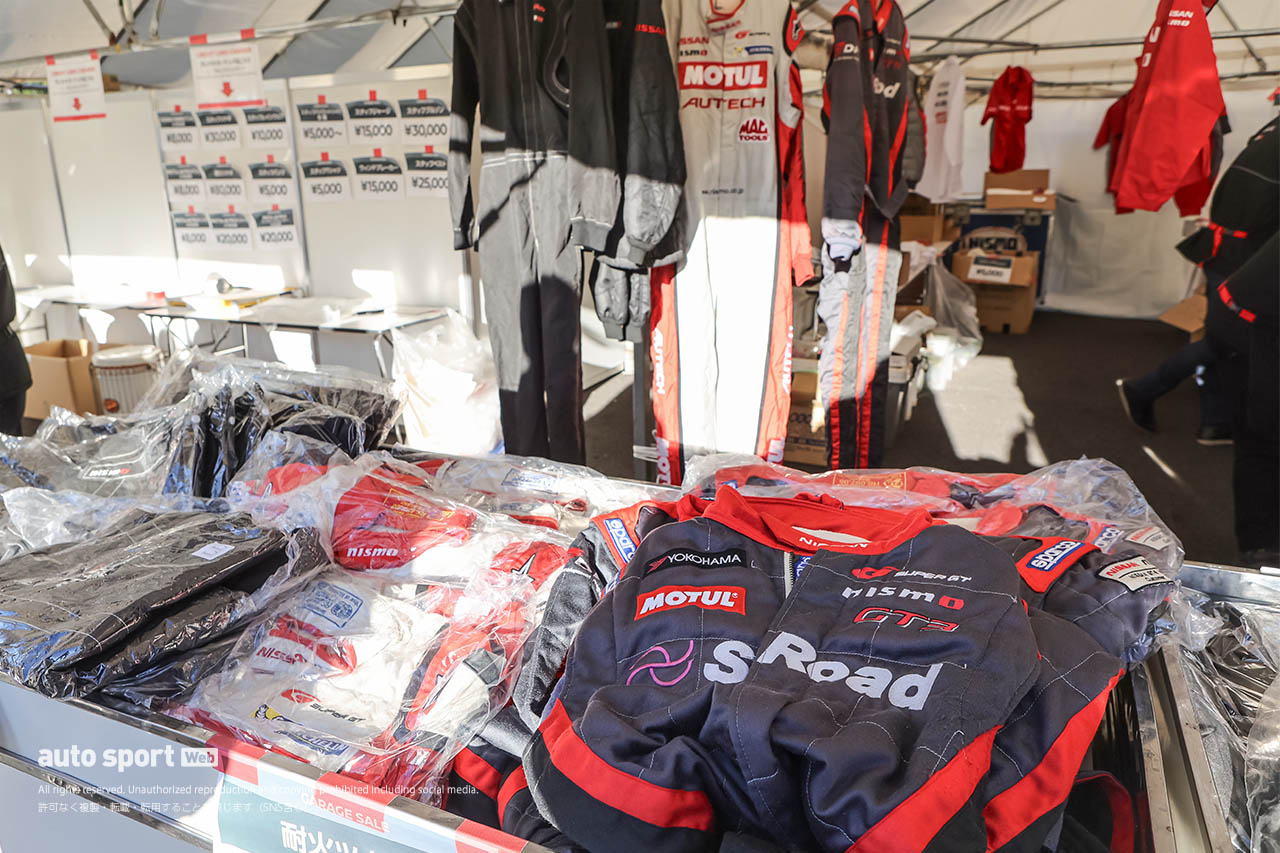 ニスモフェスティバル2024　ガレージセールの様子