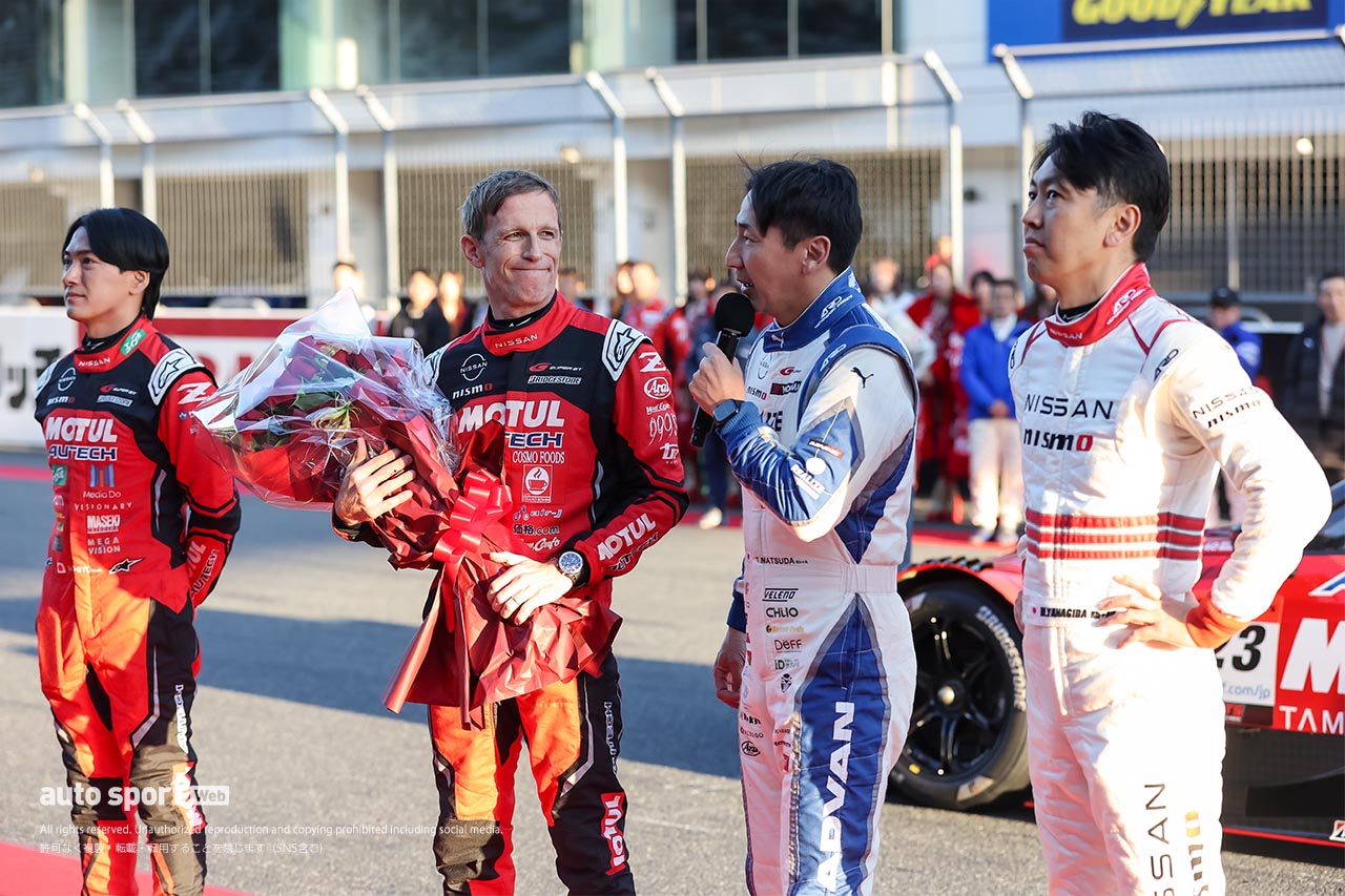 4度のGT王者、ロニー・クインタレッリがニスモフェスで万感フィナーレ。歴代パートナーや家族からもねぎらい