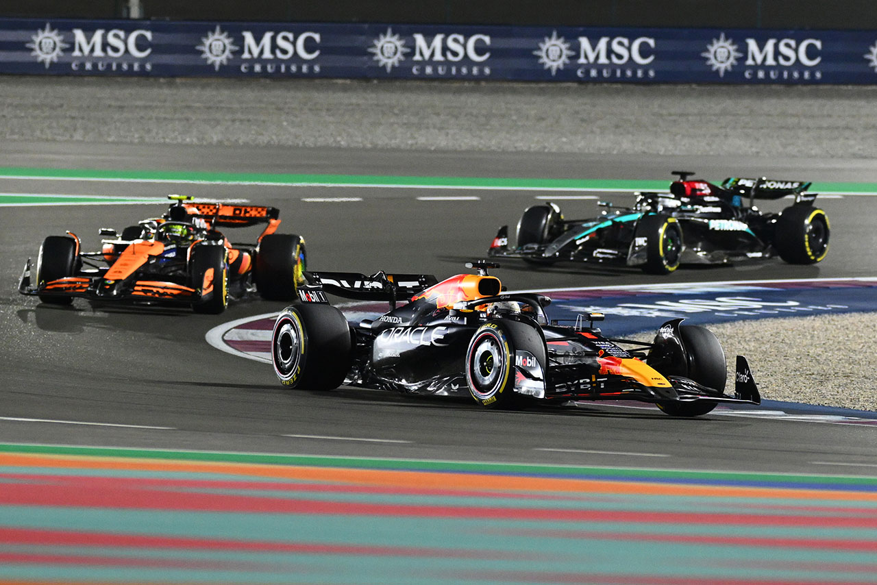 2024年F1第23戦カタールGP　マックス・フェルスタッペン（レッドブル）