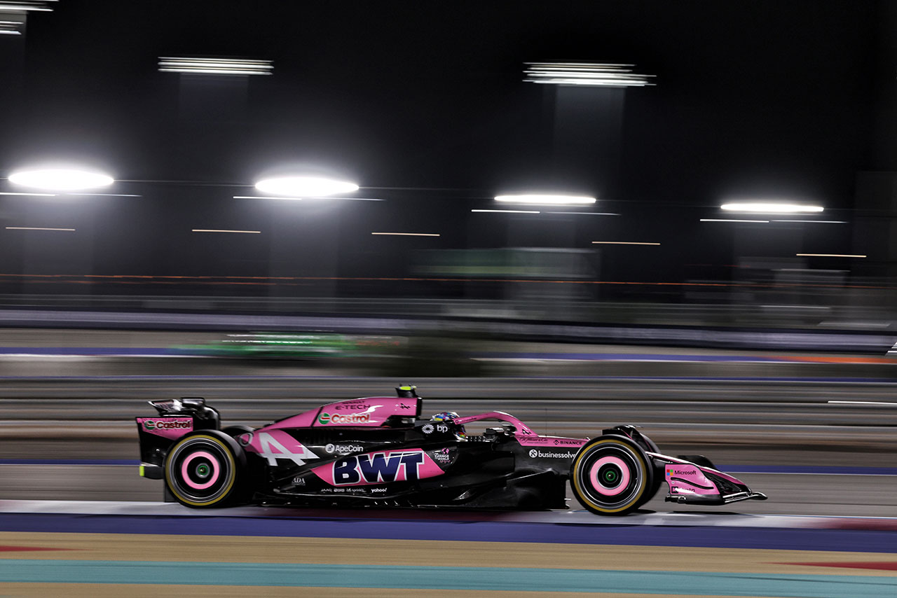 2024年F1第23戦カタールGP　ピエール・ガスリー（アルピーヌ）