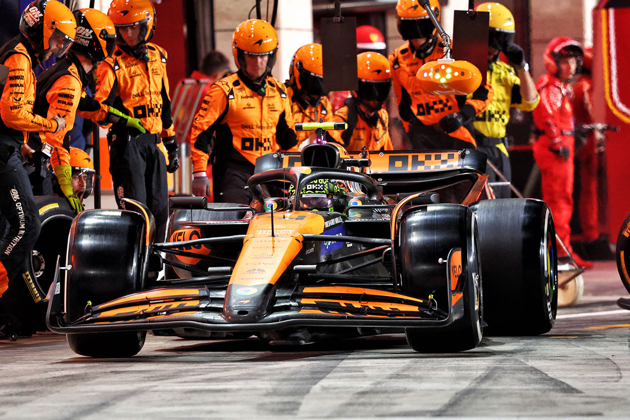 2024年F1第23戦カタールGP　ランド・ノリス（マクラーレン）