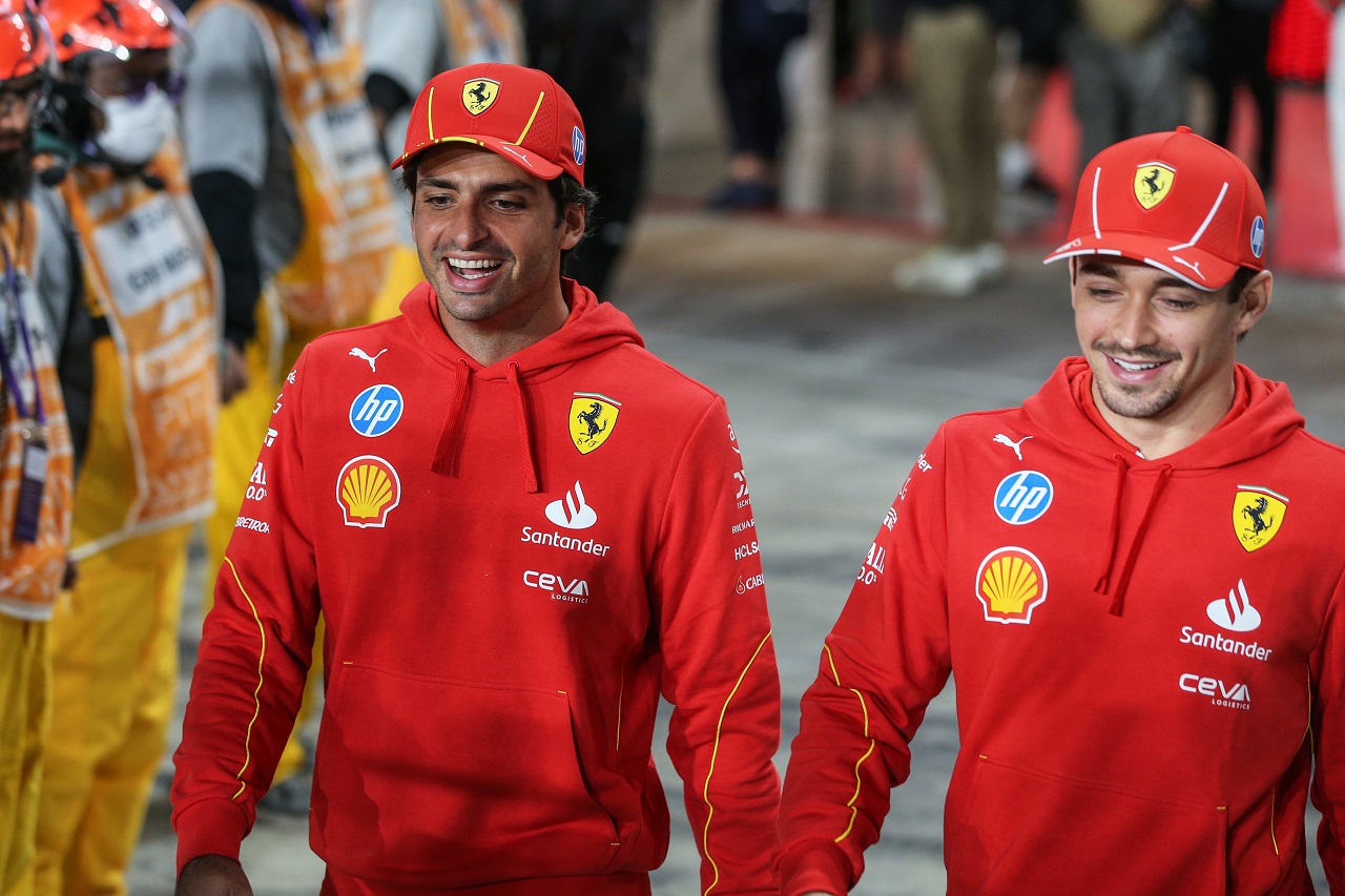 カルロス・サインツとシャルル・ルクレール（フェラーリ）