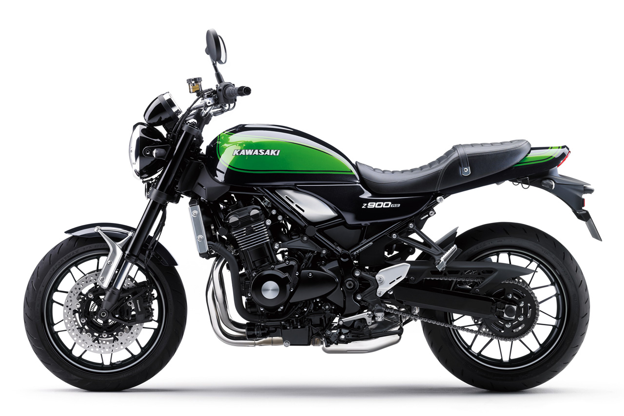 カワサキ、2025年モデルの『Z900RS』にライムグリーンの新色を追加。12月14日より発売
