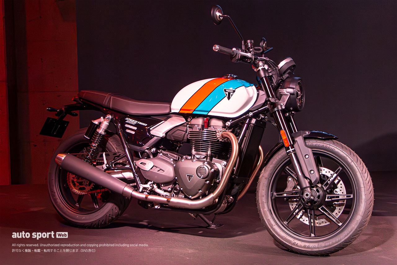 トライアンフ、モダンクラシック『スピードツイン1200／1200 RS／900』最新モデルの日本導入を発表
