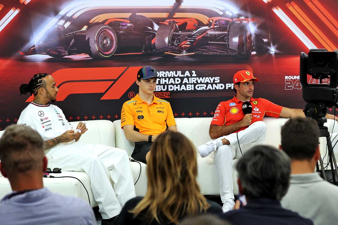 2024年F1第24戦アブダビGP　FIA会見