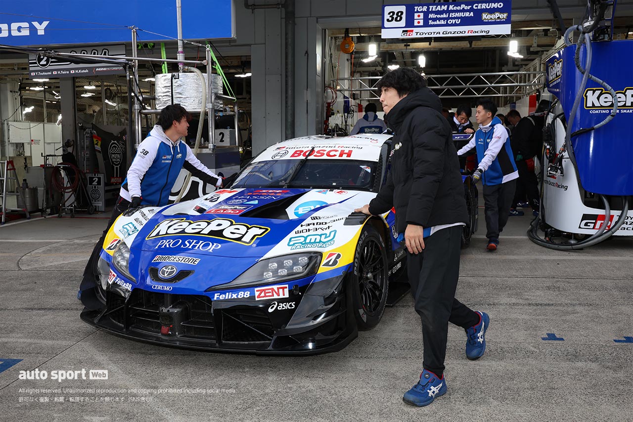 2024スーパーGT第5戦『SUZUKA GT 300km RACE GRAND FINAL』 12月6日 搬入日の様子