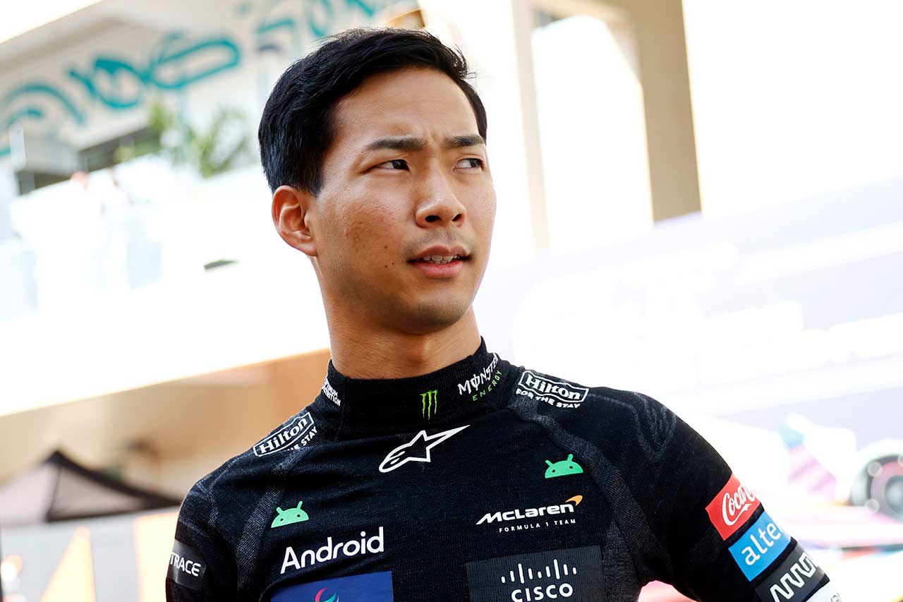 マクラーレンからアブダビGPのFP1で走行を果たした平川亮