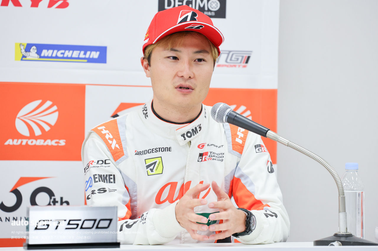 山下健太（au TOM’S GR Supra）