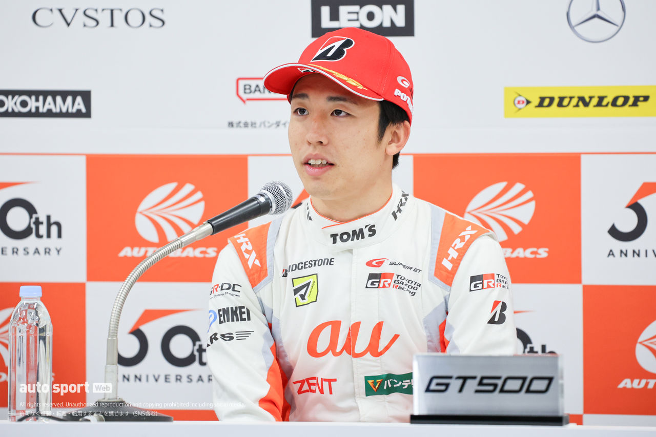 坪井翔（au TOM’S GR Supra）