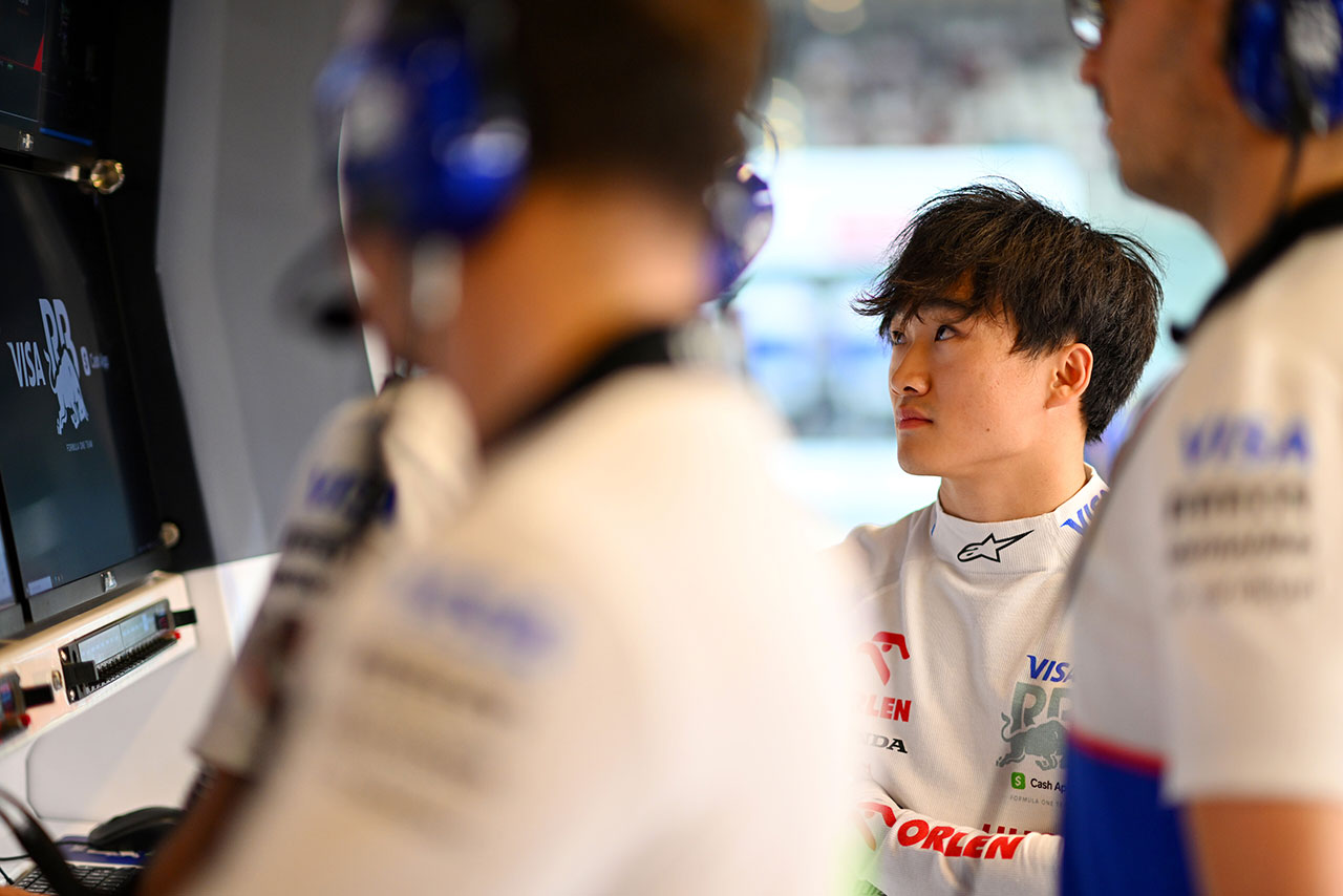 2024年F1第24戦アブダビGP　角田裕毅（RB）