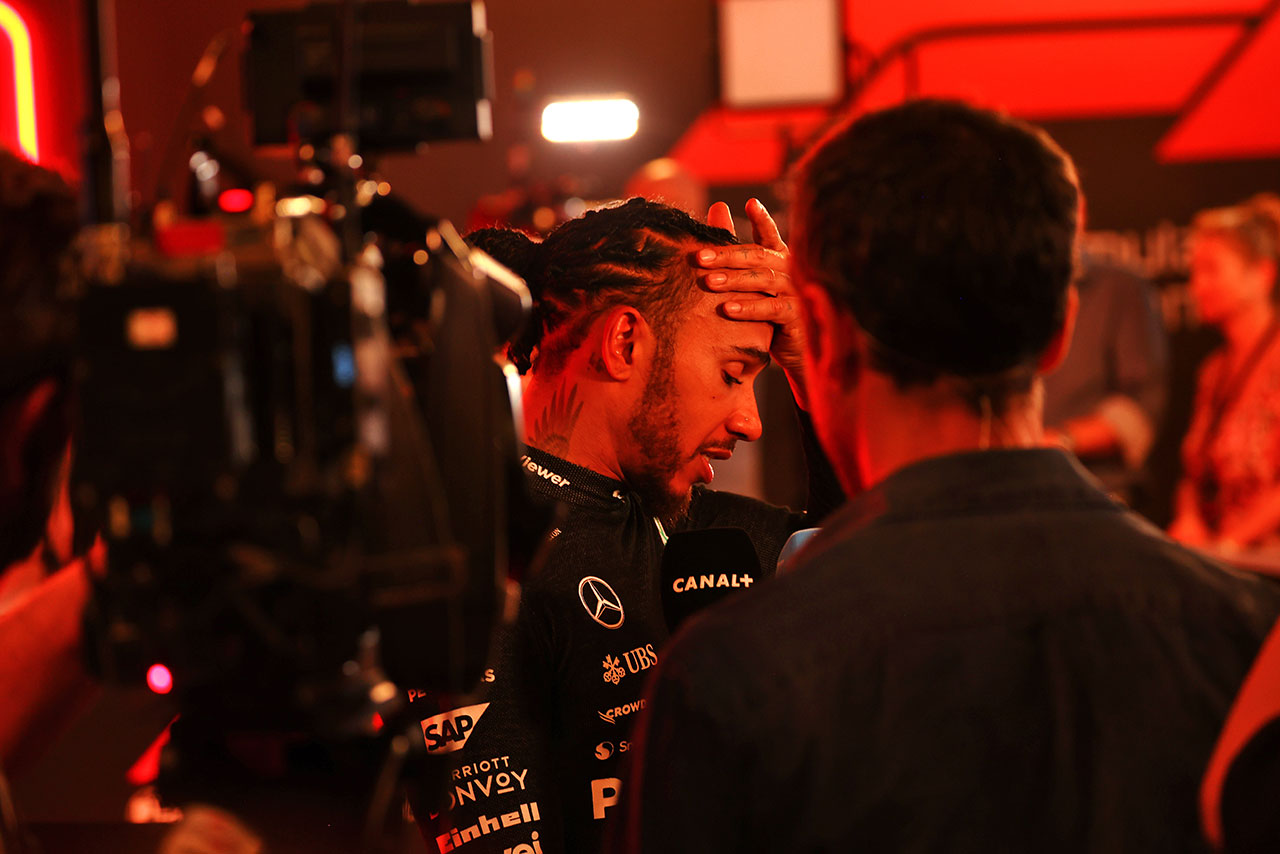 2024年F1第24戦アブダビGP　ルイス・ハミルトン（メルセデス）