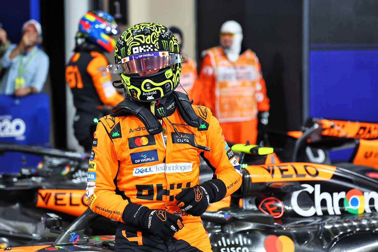 2024年F1第24戦アブダビGP　ランド・ノリス（マクラーレン）