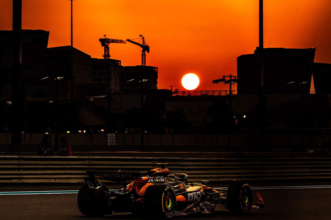 2024年F1第24戦アブダビGP　オスカー・ピアストリ（マクラーレン）