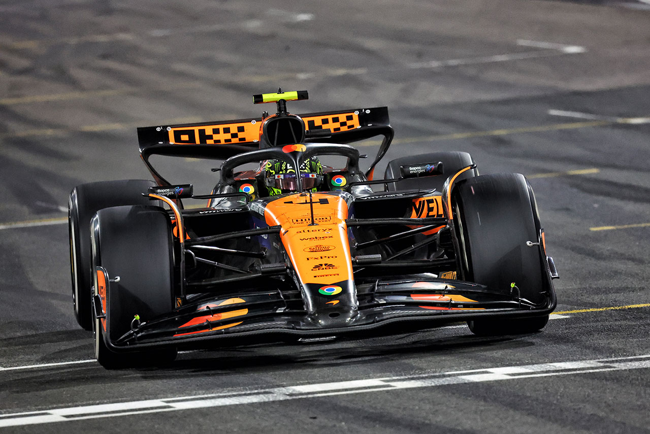 2024年F1第24戦アブダビGP　ランド・ノリス（マクラーレン）