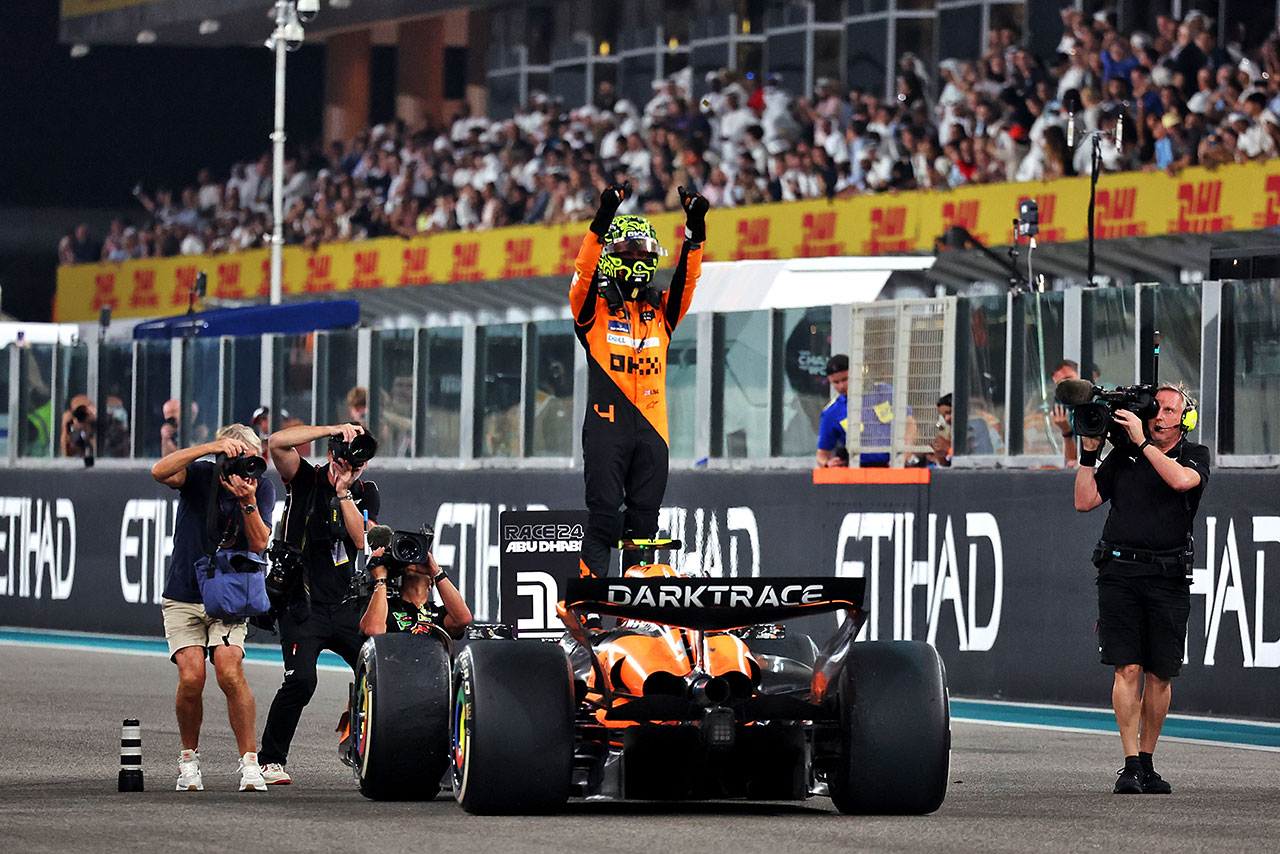 2024年F1第24戦アブダビGP　ランド・ノリス（マクラーレン）