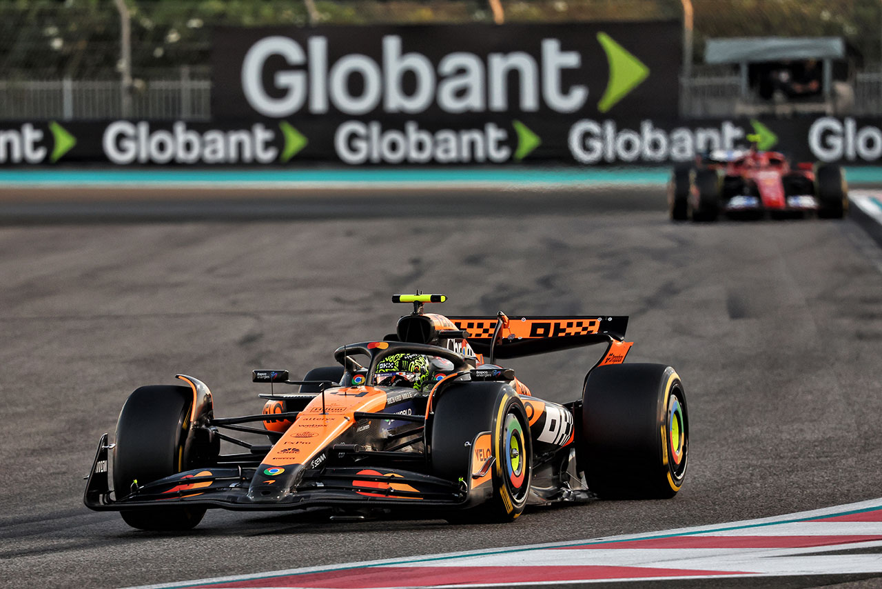 2024年F1第24戦アブダビGP　ランド・ノリス（マクラーレン）