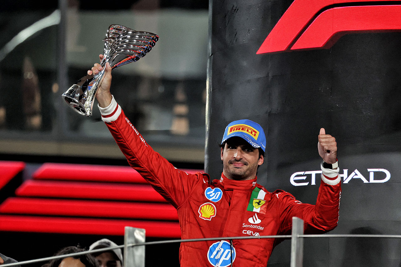 2024年F1第24戦アブダビGP　カルロス・サインツ（フェラーリ）