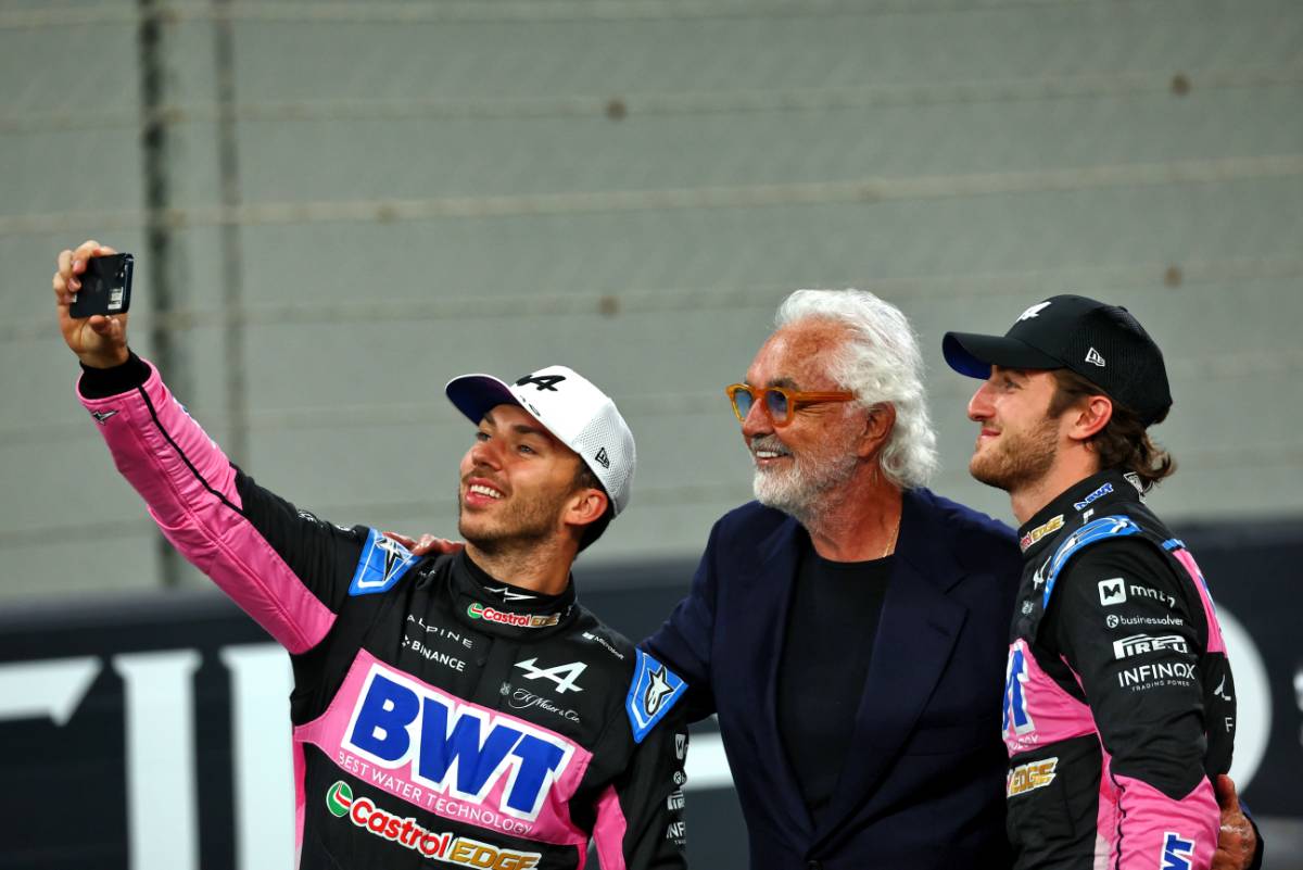 ピエール・ガスリー、フラビオ・ブリアトーレ、ジャック・ドゥーハン（アルピーヌ）