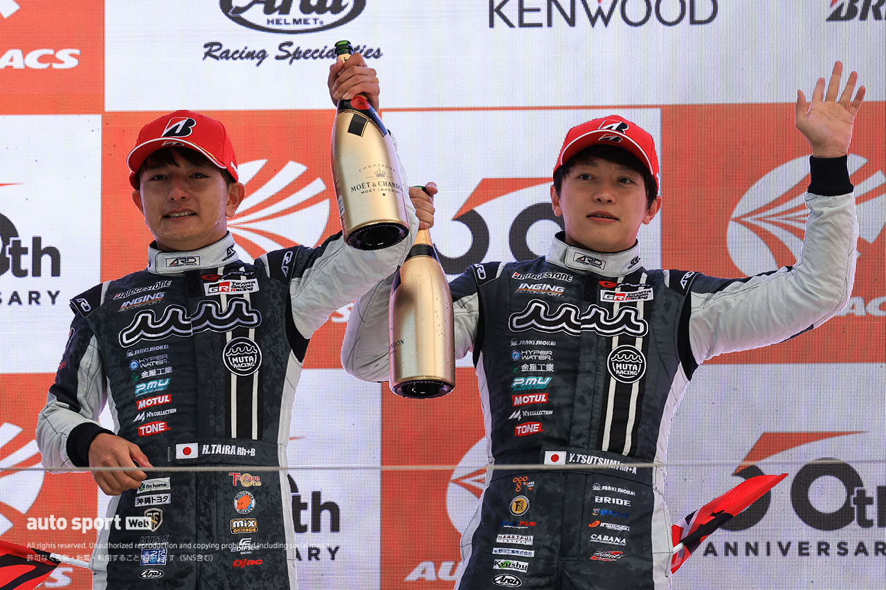 平良響／堤優威（muta Racing GR86 GT）