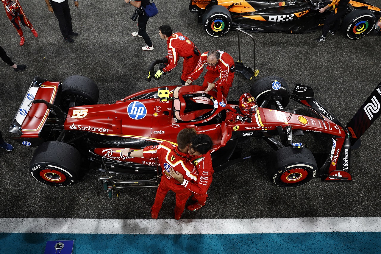 カルロス・サインツ（フェラーリ）が2位