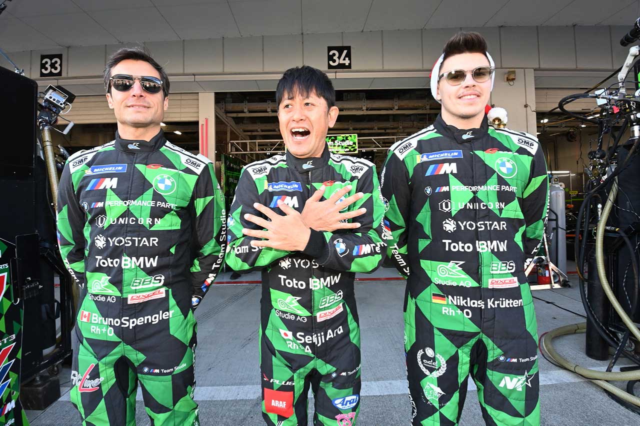 ブルーノ・スペングラー／荒聖治／ニクラス・クルッテン（Studie BMW M4）