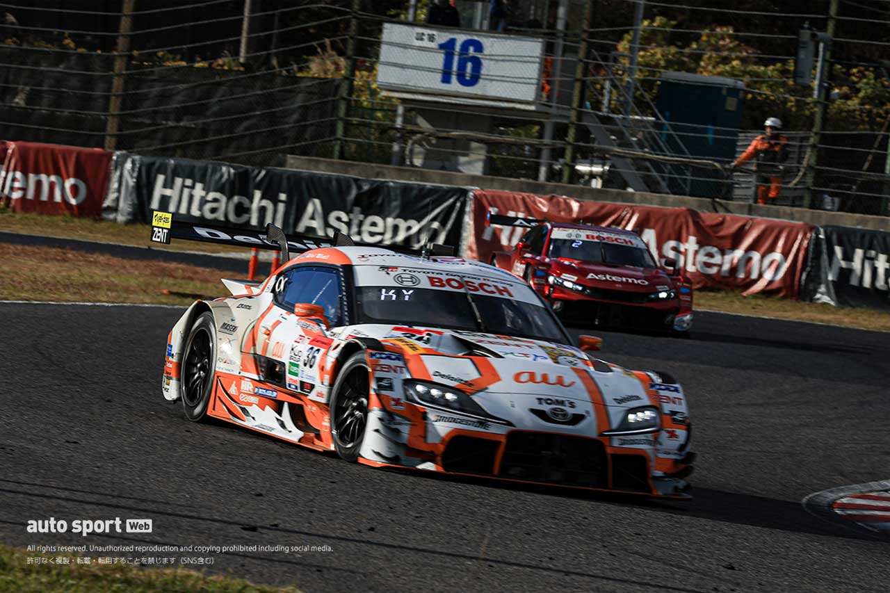 au TOM’S GR Supra／Astemo CIVIC TYPE R-GT