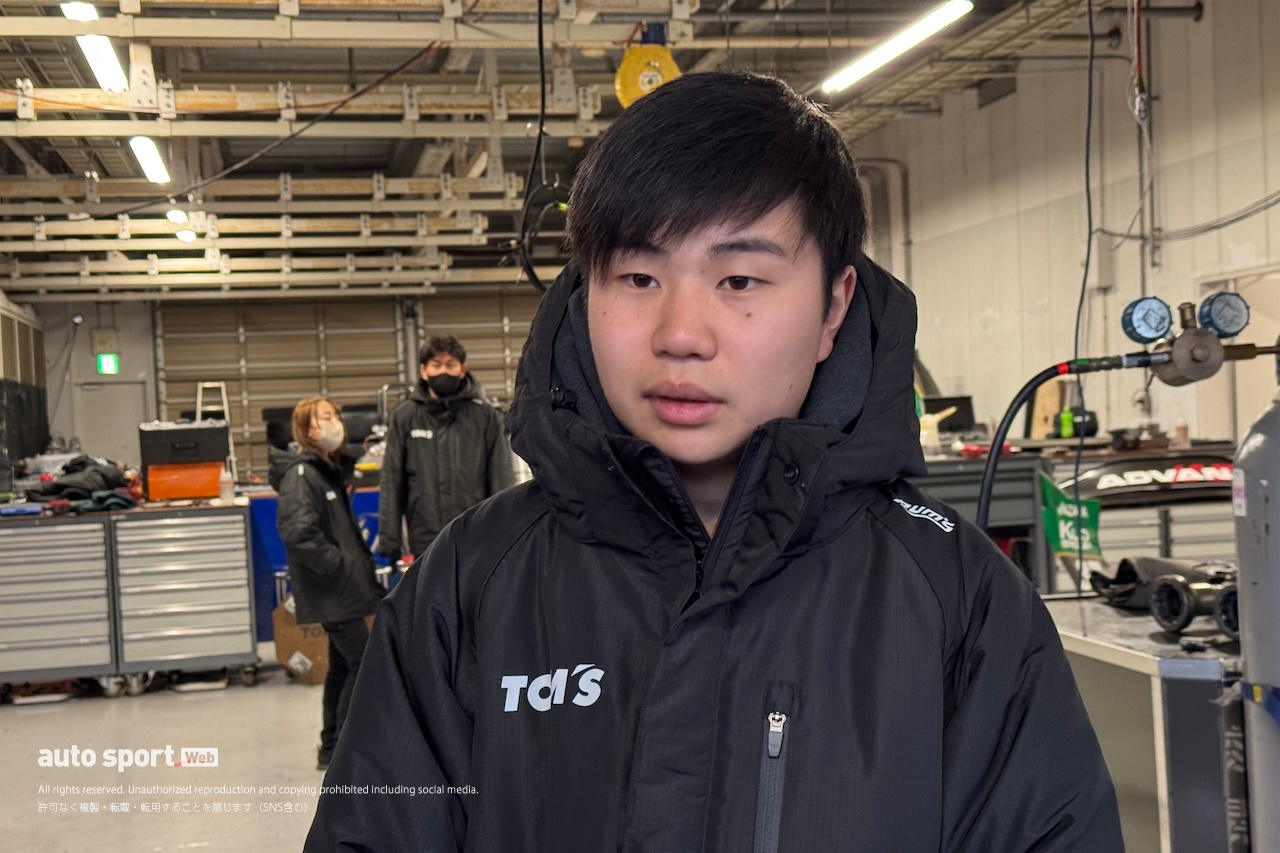 「開発テストとは別」「正直、怖い」「GT7は役に立っている」テストに挑む3人のルーキーの搬入日のコメントと本音