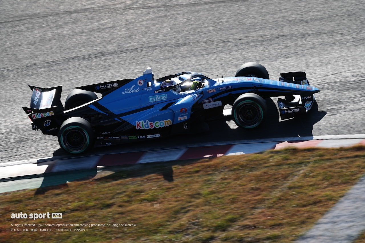 ダンデライアンのワンツーにセルモ阪口が続く。小山は好走、高星がクラッシュ／スーパーフォーミュラ公式ルーキーテスト