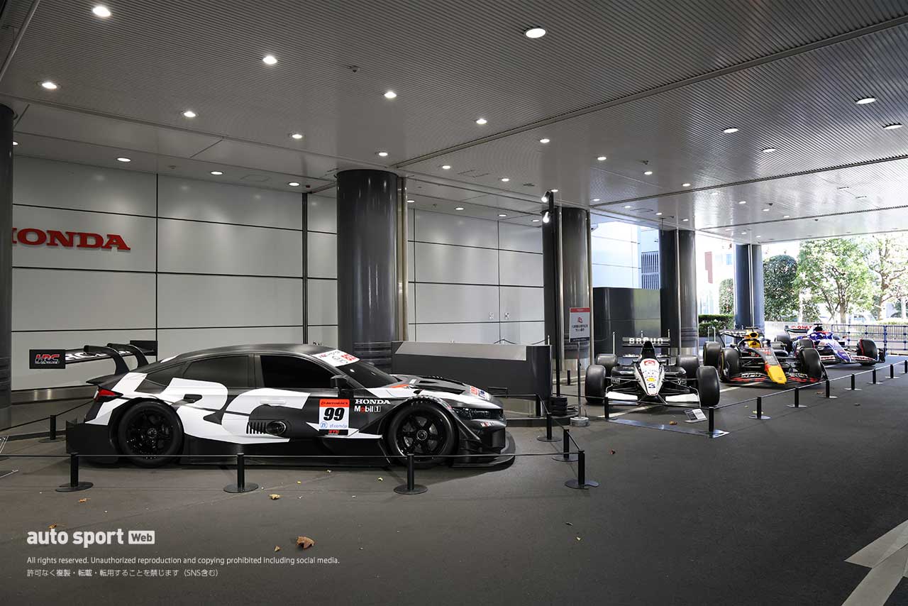 ホンダ青山にMotoGPライダー4名集結。F1やMotoGPマシンなど展示も盛りだくさん／Honda Racing 2024 SEASON FINALE