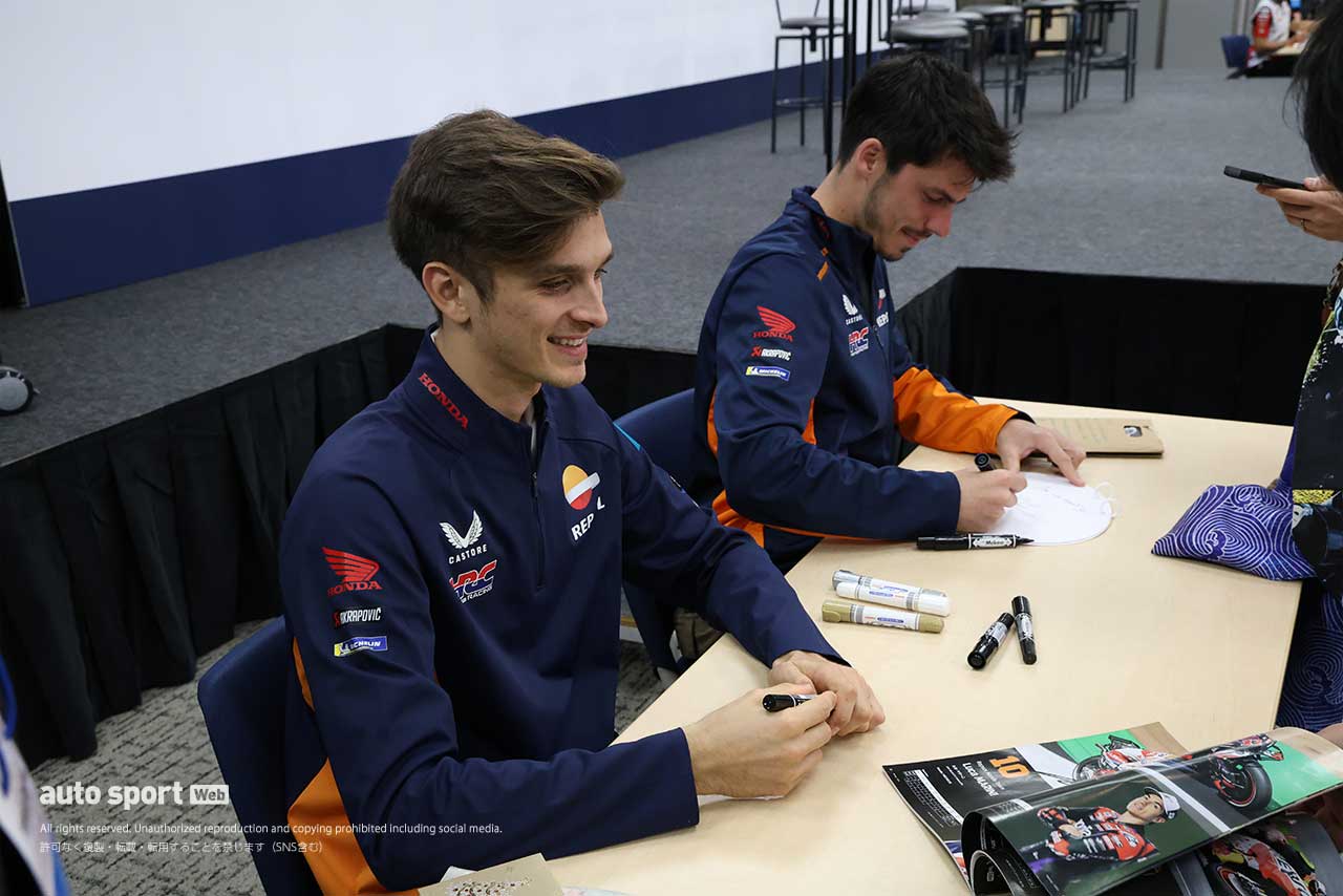 ルカ・マリーニ、ジョアン・ミル／Honda Racing 2024 SEASON FINALE