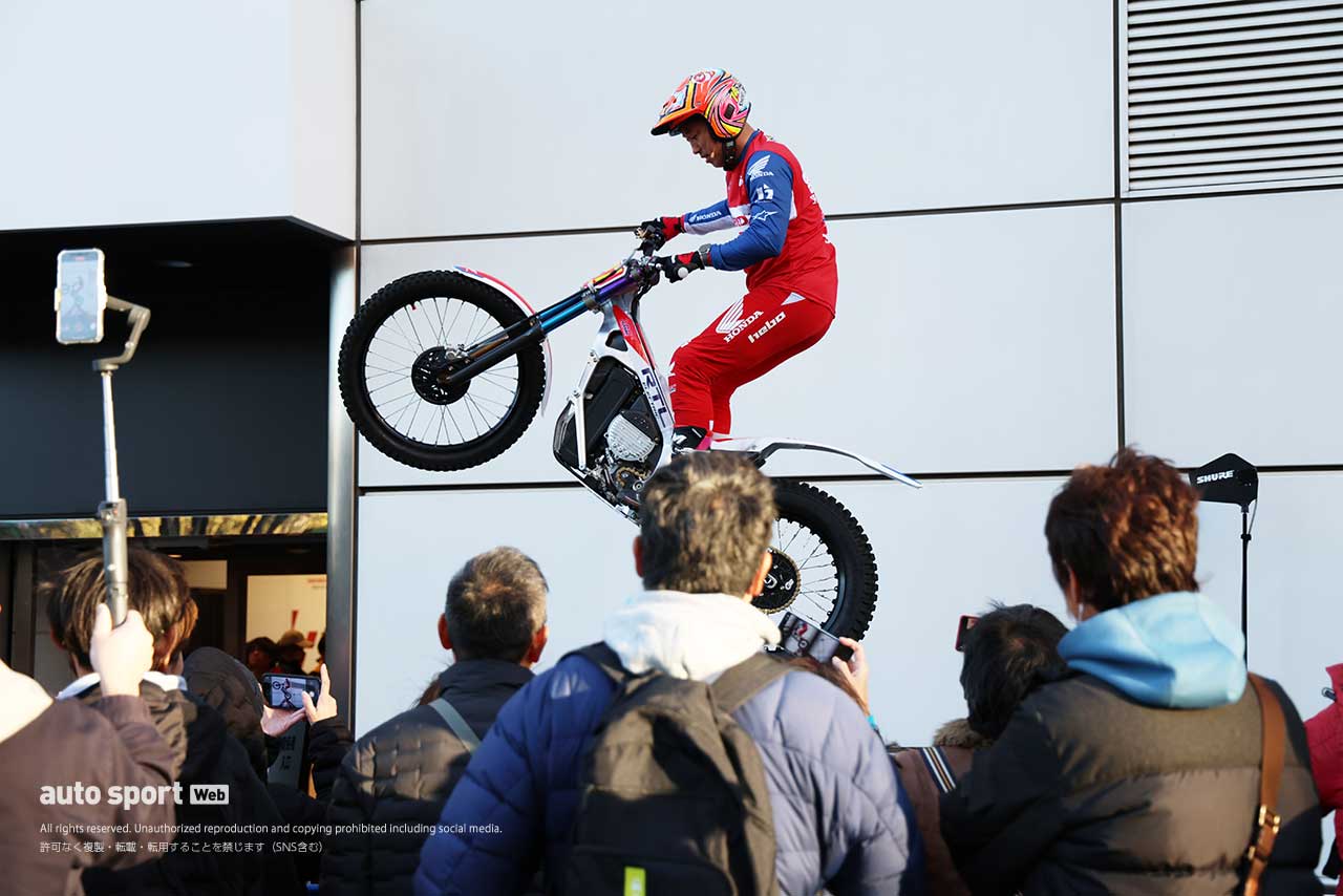 トライアルデモンストレーション／Honda Racing 2024 SEASON FINALE