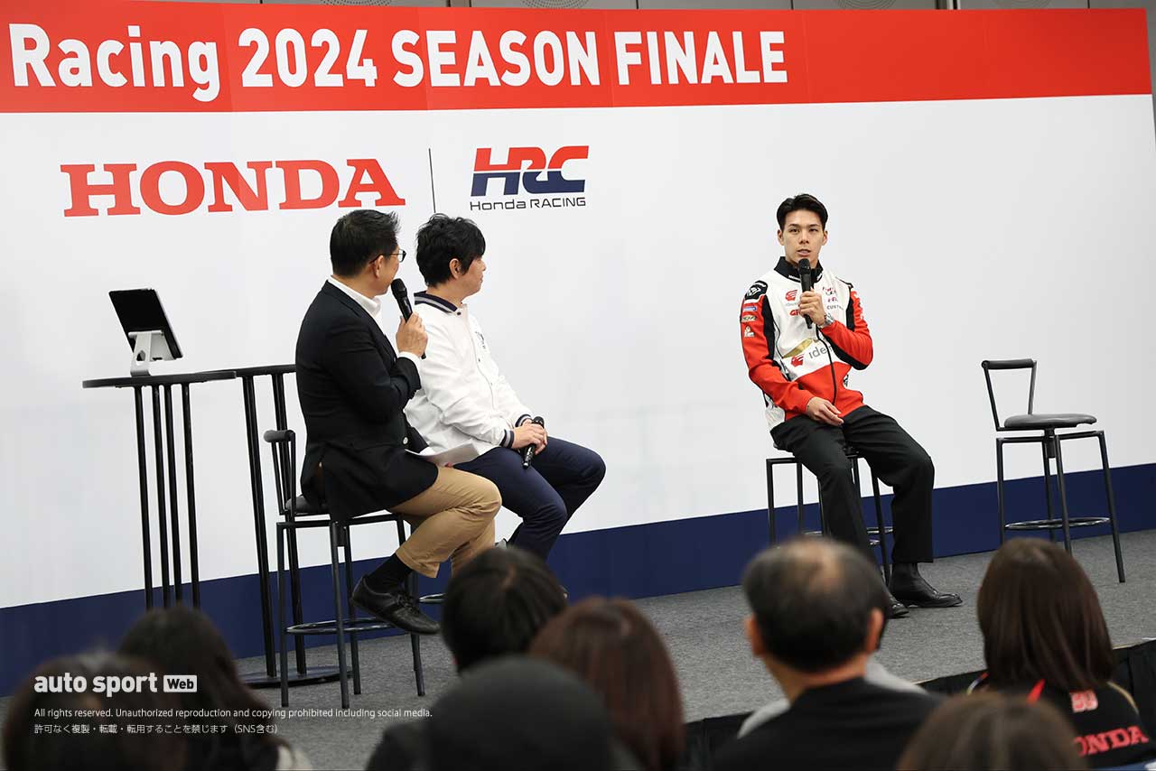 中上貴晶 挑戦の軌跡／Honda Racing 2024 SEASON FINALE