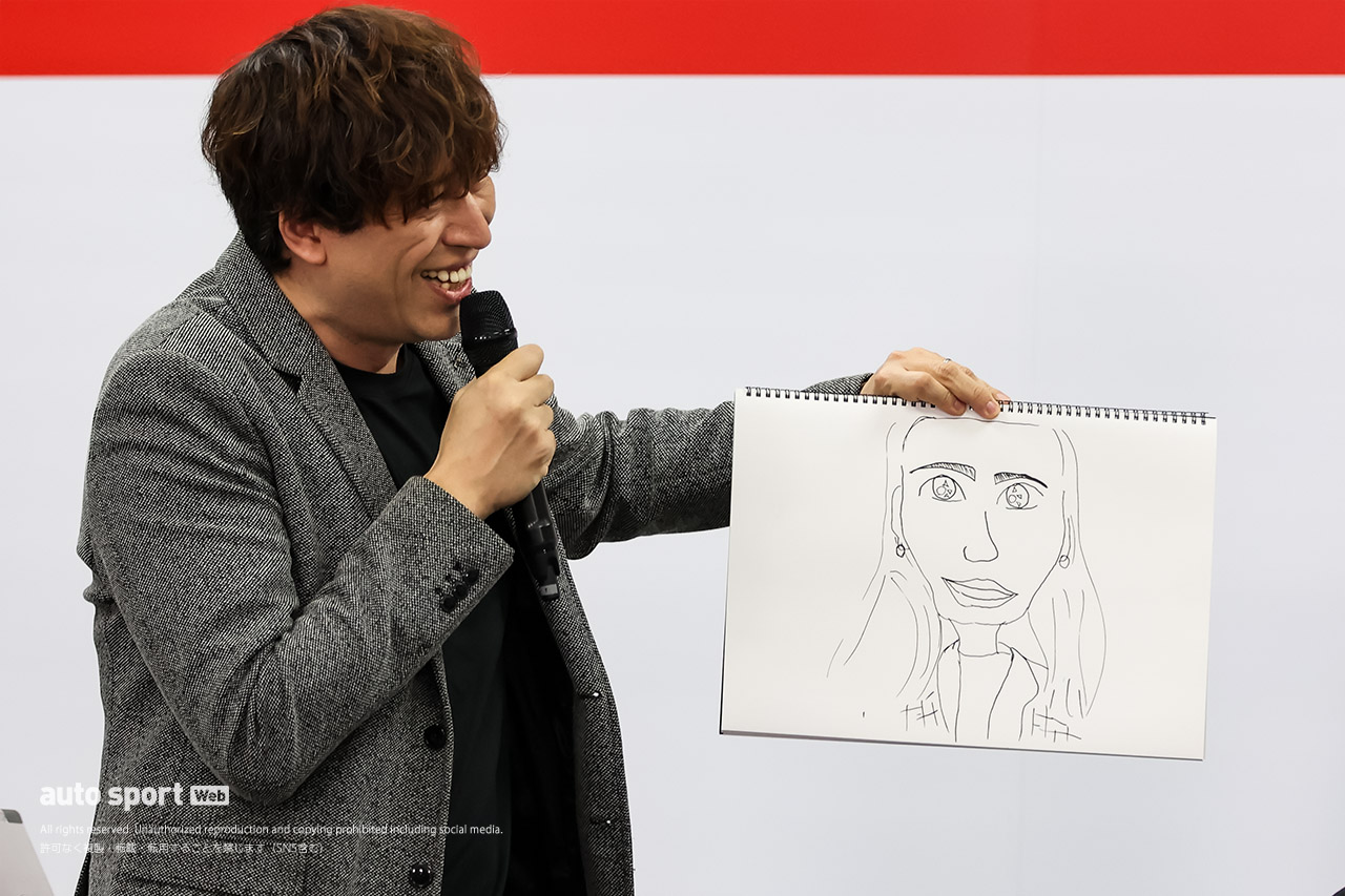 ゴルフ、料理、そしてイラスト。ホンダスーパーGTドライバーが明かした“オフの趣味”とは／Honda Racing 2024 SEASON FINALE