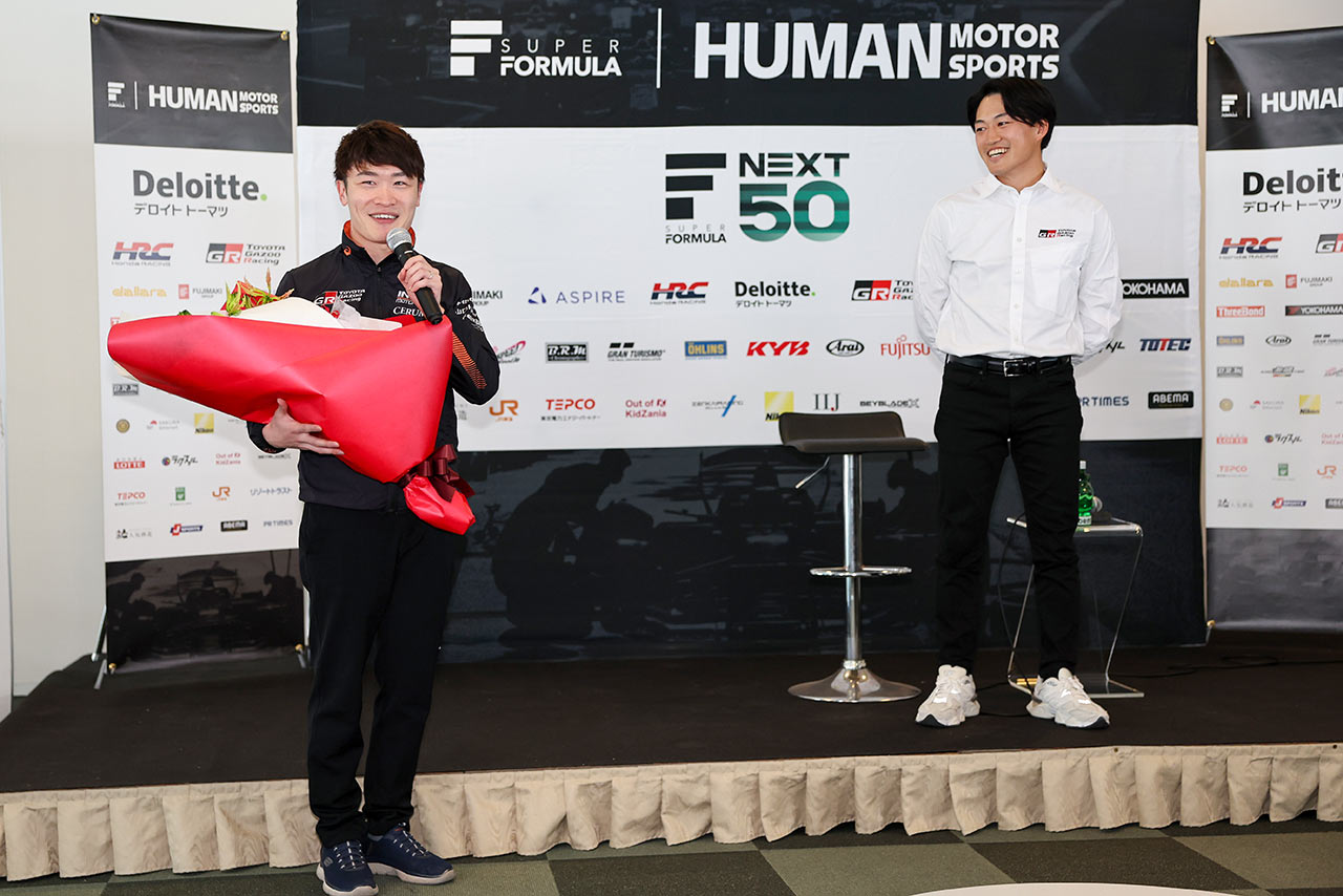 国本雄資スーパーフォーミュラ引退会見