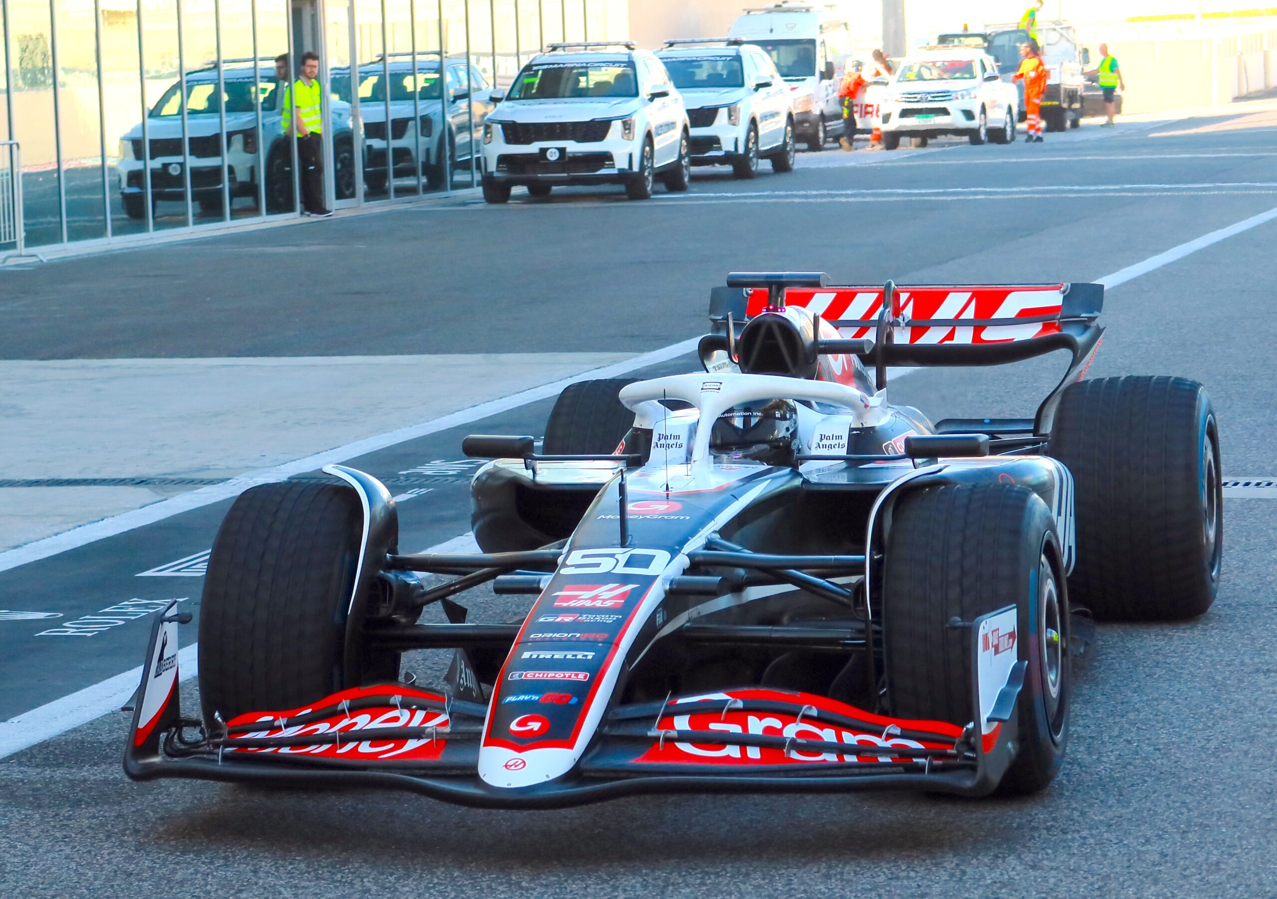 2024年F1アブダビテスト　平川亮（ハース）