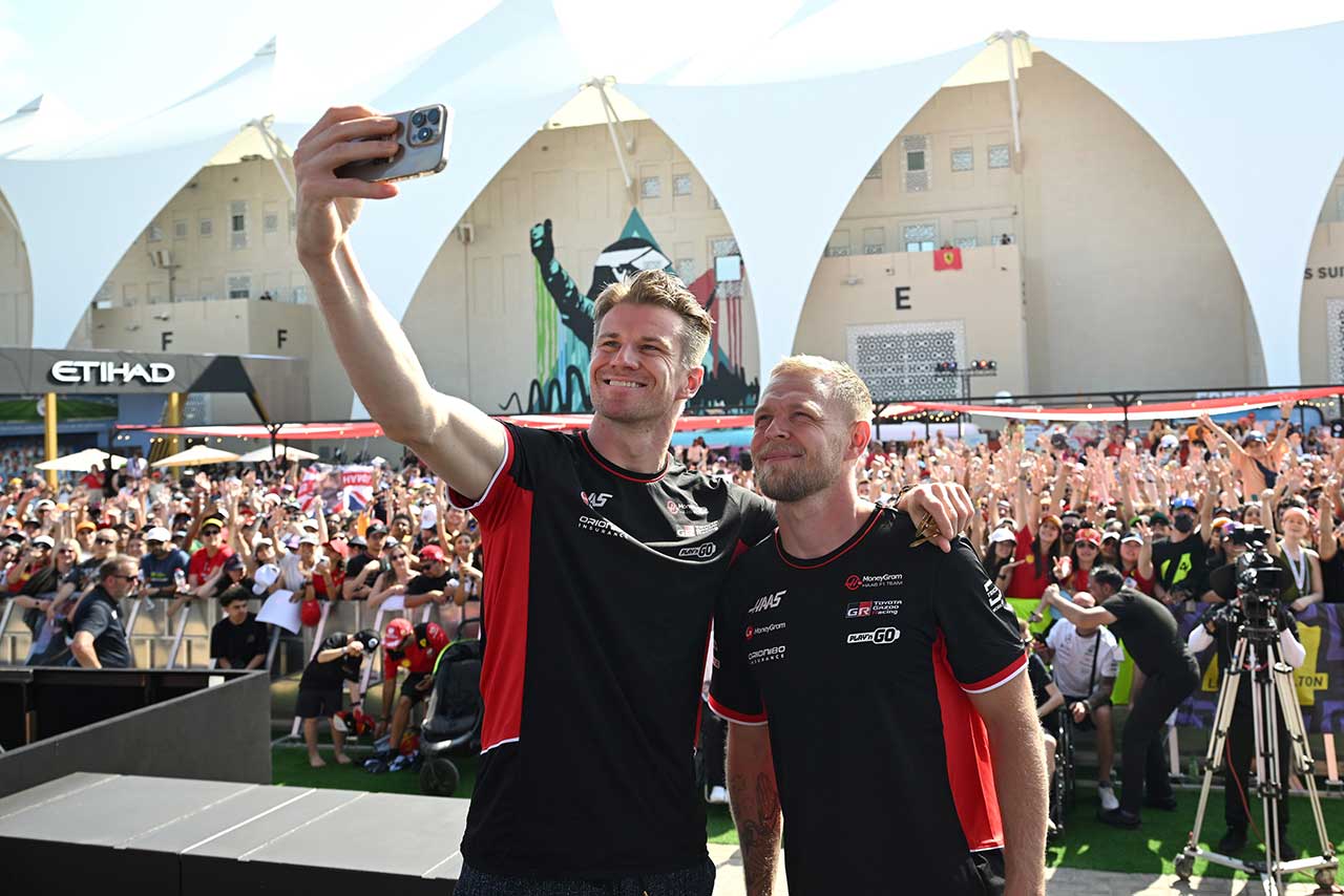 ニコ・ヒュルケンベルグ＆ケビン・マグヌッセン（ハース）