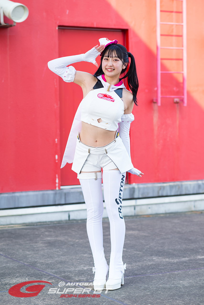 朝野姫羅 レーシングミクサポーターズ2024 2024年/スーパーGTの写真①