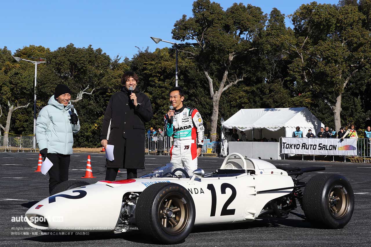 auto sport 60周年 ＆ as-web 20周年記念 Honda F1走行