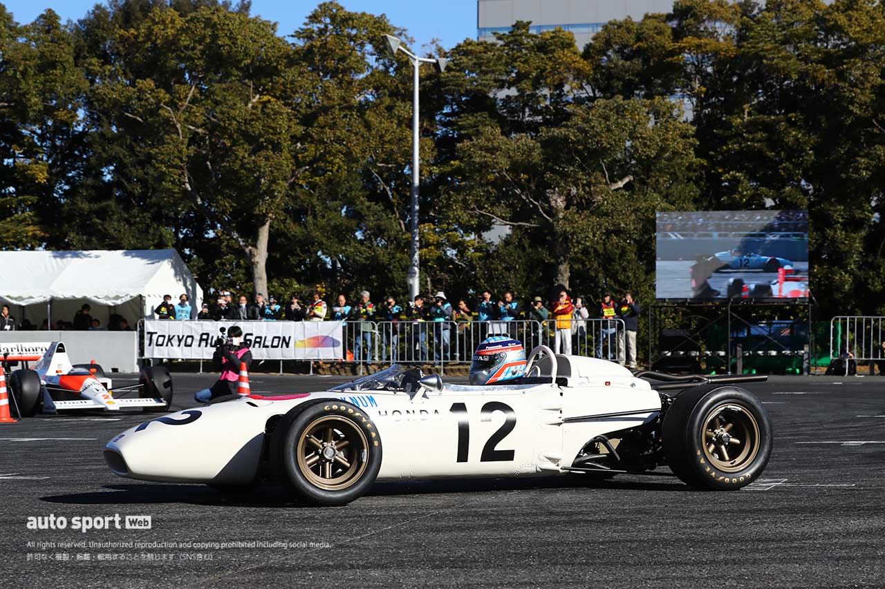 auto sport 60周年 ＆ as-web 20周年記念 Honda F1走行