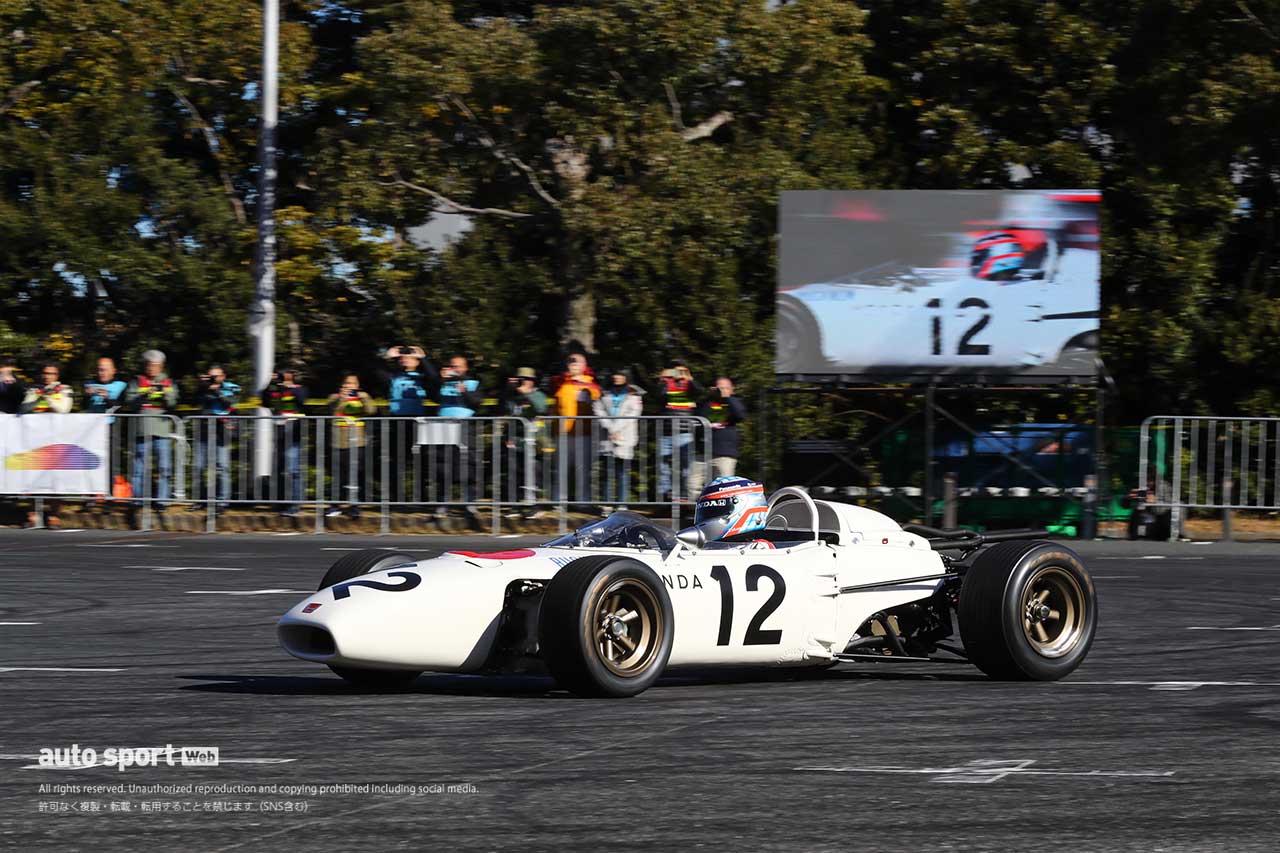 auto sport 60周年 ＆ as-web 20周年記念 Honda F1走行