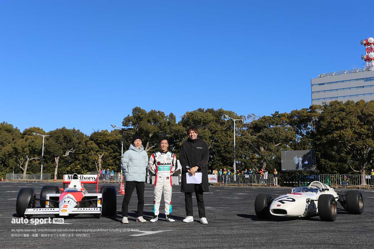 auto sport 60周年 ＆ as-web 20周年記念 Honda F1走行