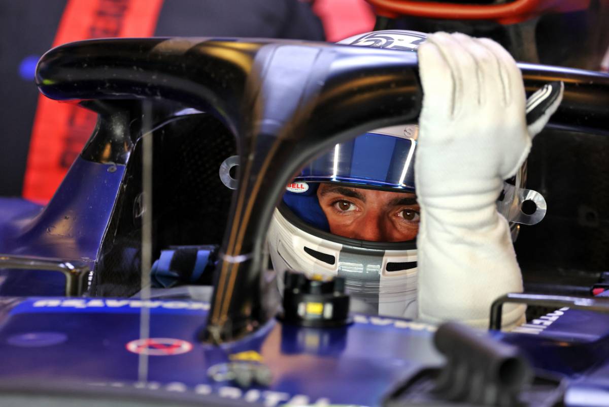 2024年F1アブダビテスト　カルロス・サインツ（ウイリアムズ）