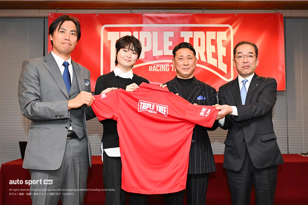 新チーム『Triple Tree Racing』発足！ Jujuを擁し2025年のスーパーフォーミュラに参戦へ