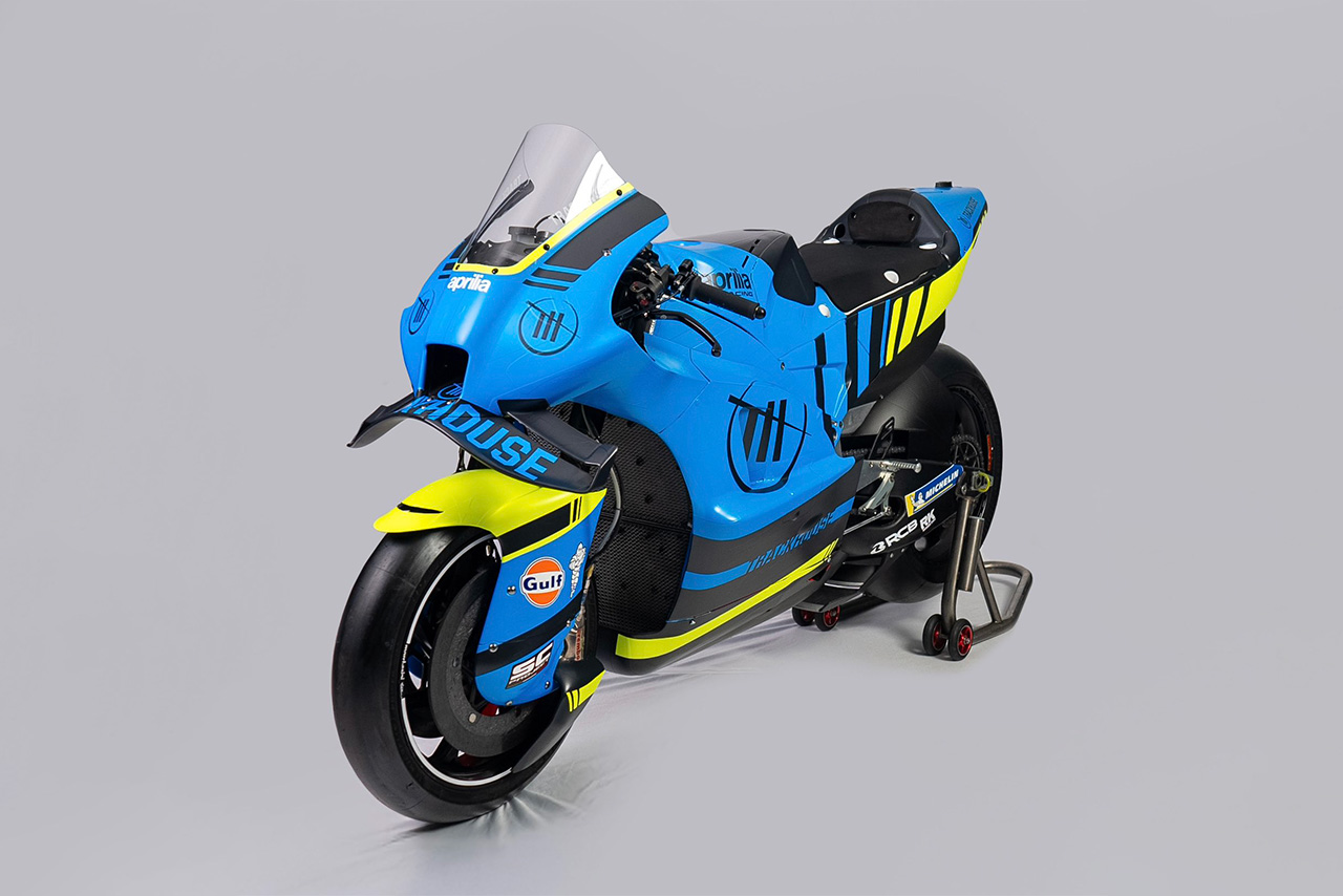 ブルー&イエローに。小椋藍加入のトラックハウス・MotoGPチームが2025年のカラーリングを披露